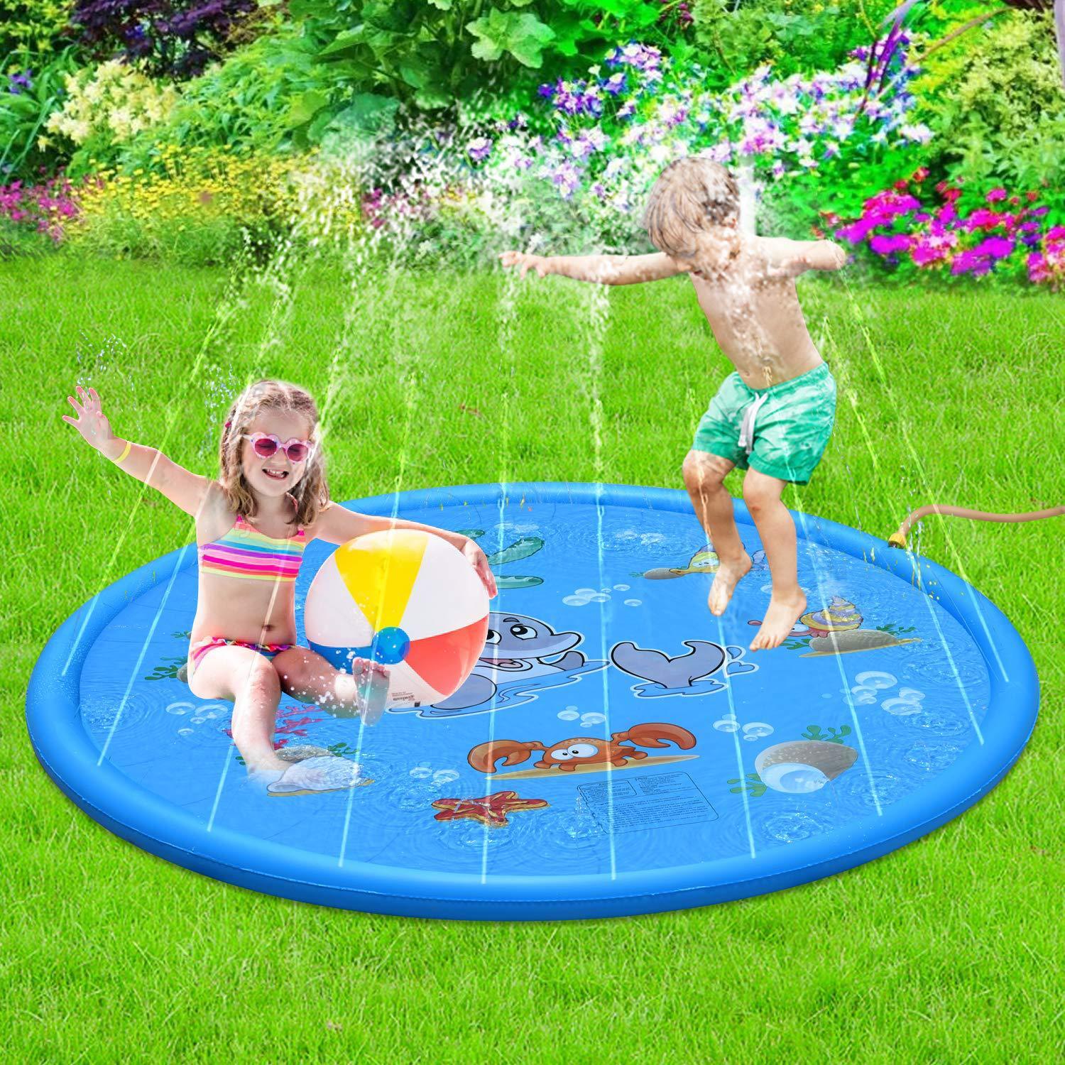 Unleash Joy: Durable Splash Mat for Kids!