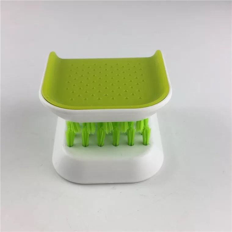 Efficient U-Shaped Kitchen Tool: Bristle Cleaner Brush