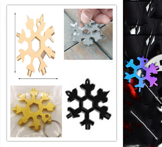 18 in 1 Multifunction Snowflake Tool-Free Today