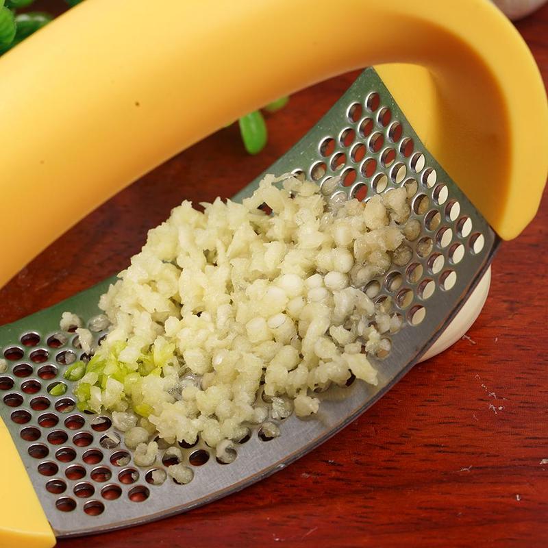 Savor Flavor: Precision Stainless Steel Garlic Press