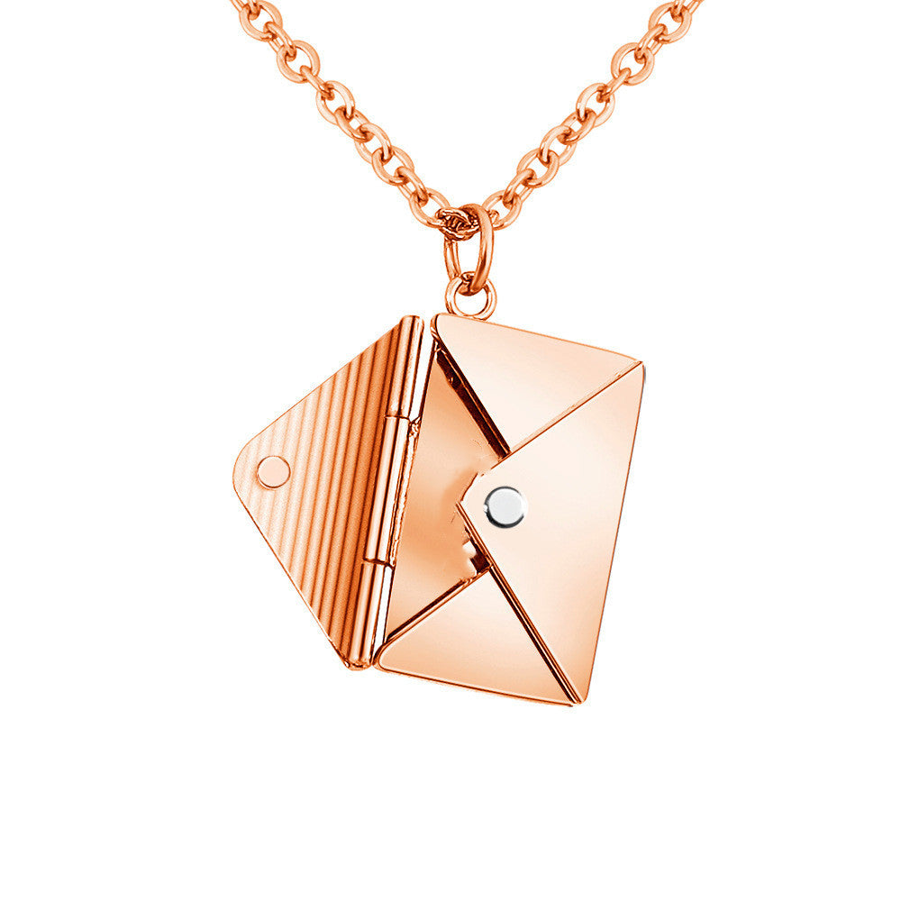 Love Letter Pendant: Stylish Gift for Her!