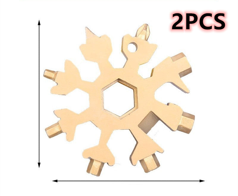 18 in 1 Multifunction Snowflake Tool-Free Today