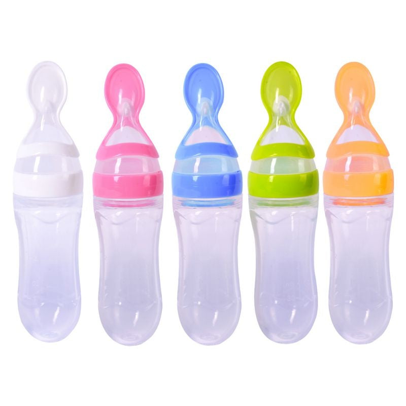 Discover Safe Feeding: Silicone Training Rice Spoon