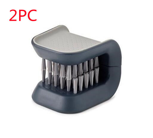 Efficient U-Shaped Kitchen Tool: Bristle Cleaner Brush