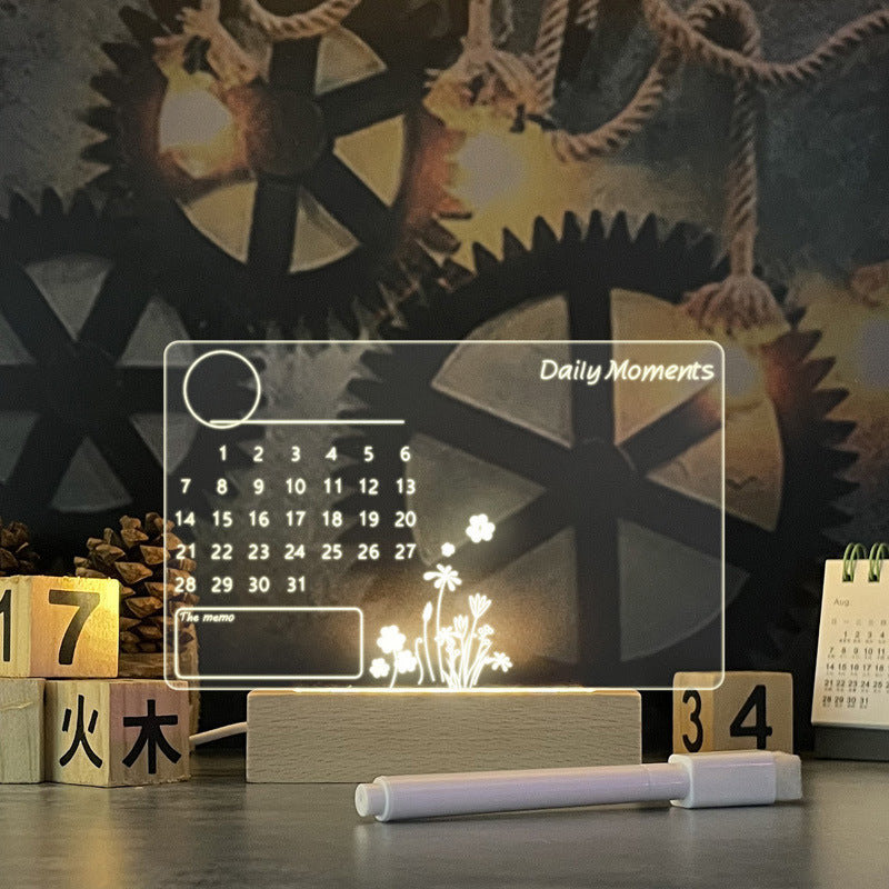 Illuminate Ideas: USB Message Board & Night Light