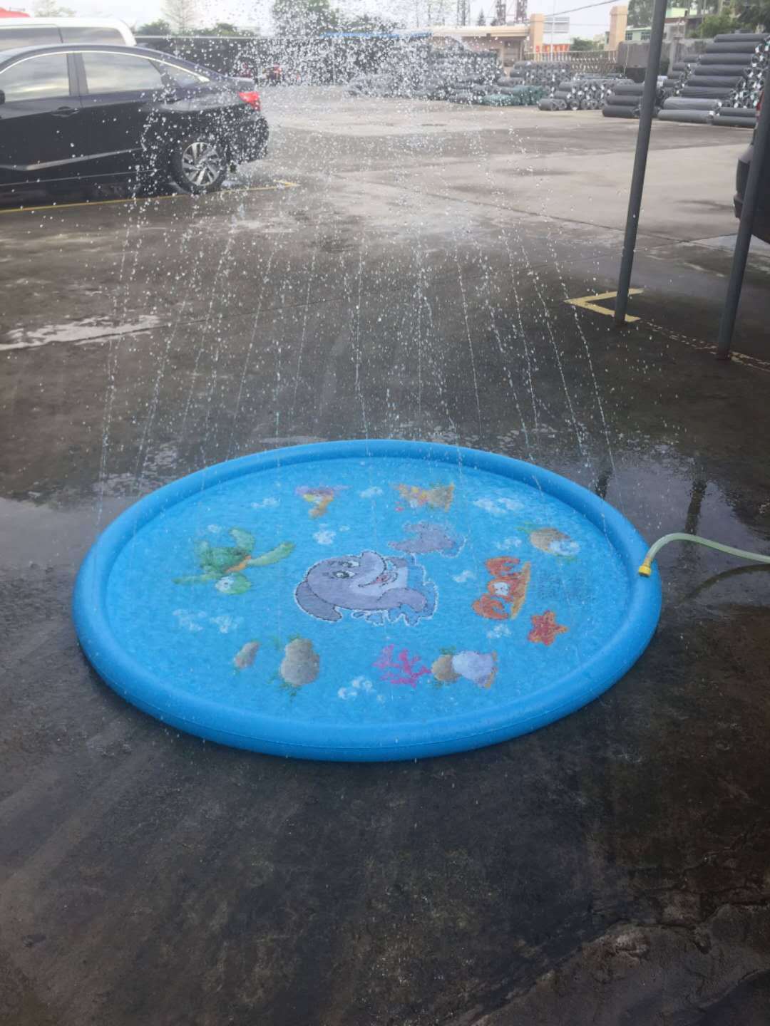 Unleash Joy: Durable Splash Mat for Kids!