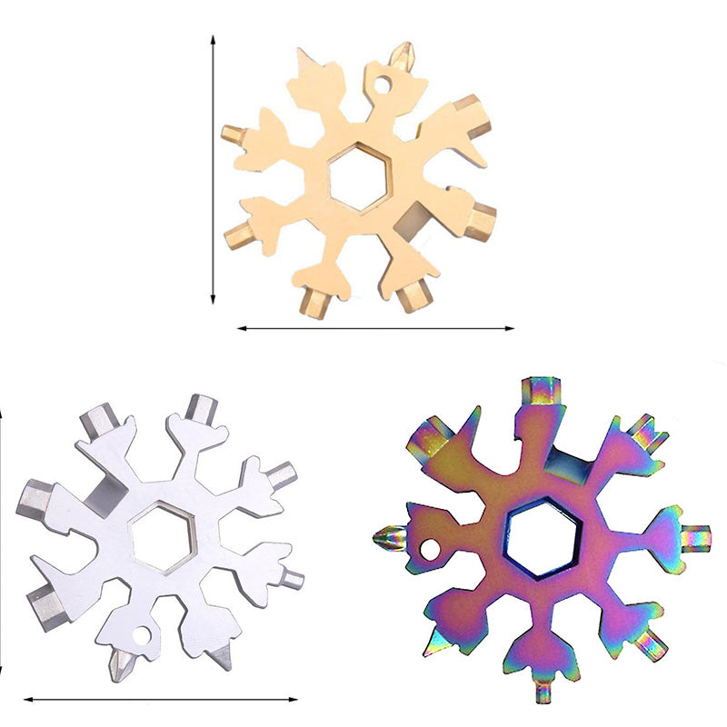 18 in 1 Multifunction Snowflake Tool-Free Today