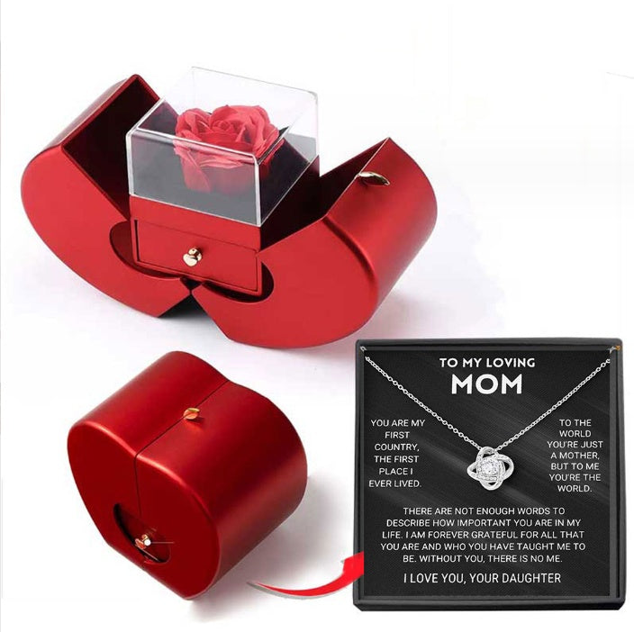 Eternal Rose Jewelry Box: Perfect Gift for Her!