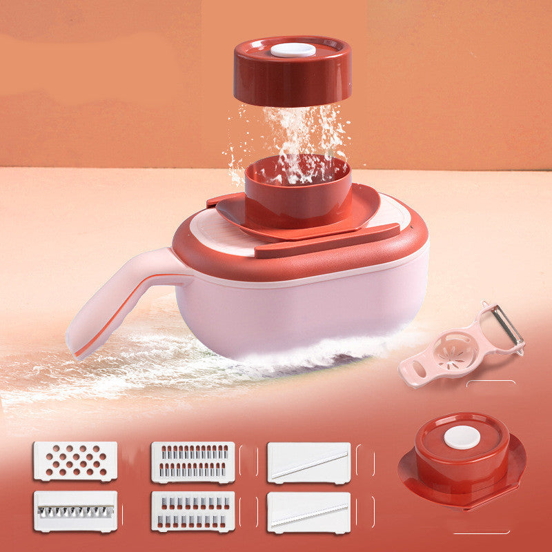 Versatile Slicer & Grater for Sleek Kitchens