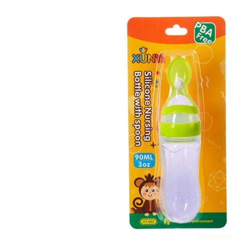 Discover Safe Feeding: Silicone Training Rice Spoon