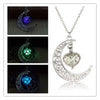 Glimmering Silver-Plated Chain Necklaces with Radiant Pendants