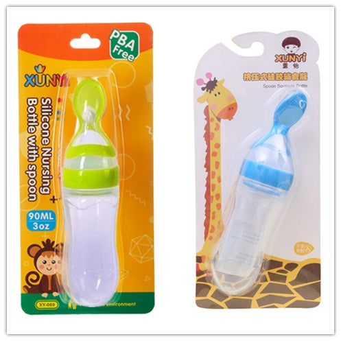 Discover Safe Feeding: Silicone Training Rice Spoon