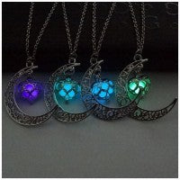 Glimmering Silver-Plated Chain Necklaces with Radiant Pendants