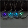 Glimmering Silver-Plated Chain Necklaces with Radiant Pendants