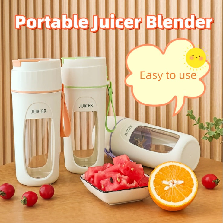 Blend on the Go: USB Charged Portable Juicer!