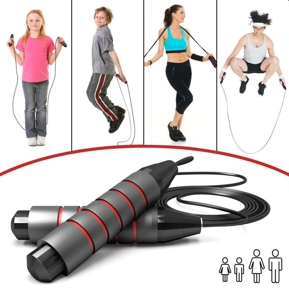 Dynamic Fitness: Transform with Adjustable Speed Rope!