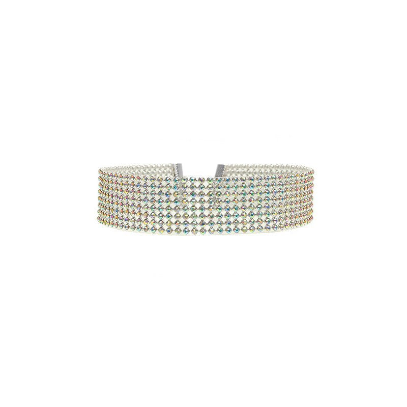 Dazzling Crystal Choker: Elegant Wedding Jewelry for Women