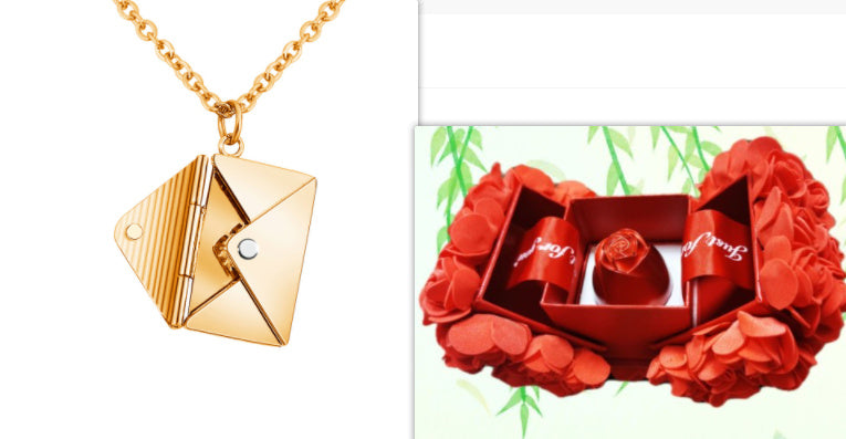 Love Letter Pendant: Stylish Gift for Her!