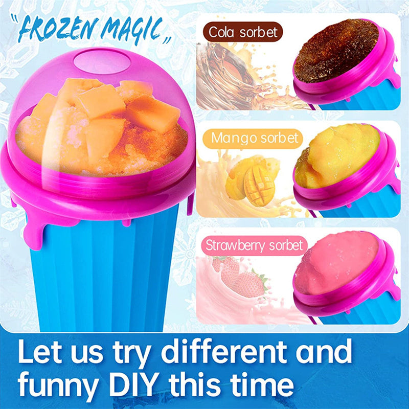 Beat the Heat: 500ml Magic Slushy Maker