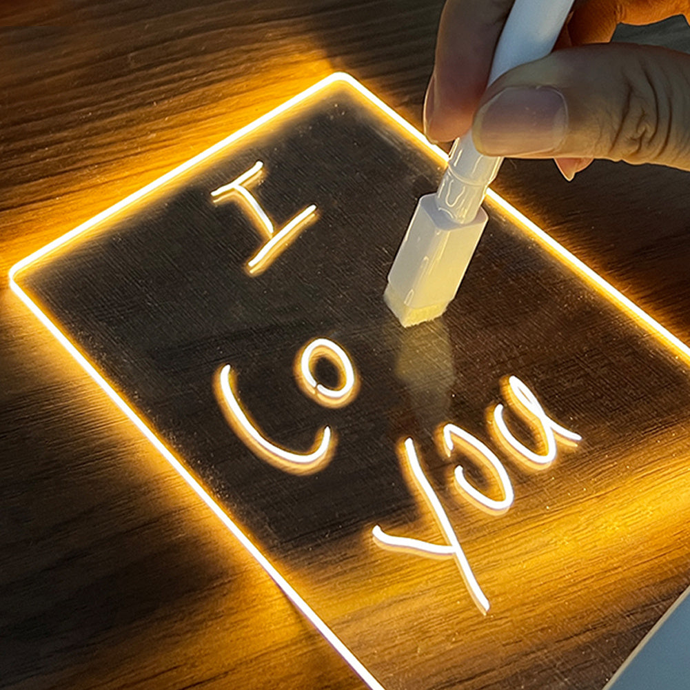 Illuminate Ideas: USB Message Board & Night Light