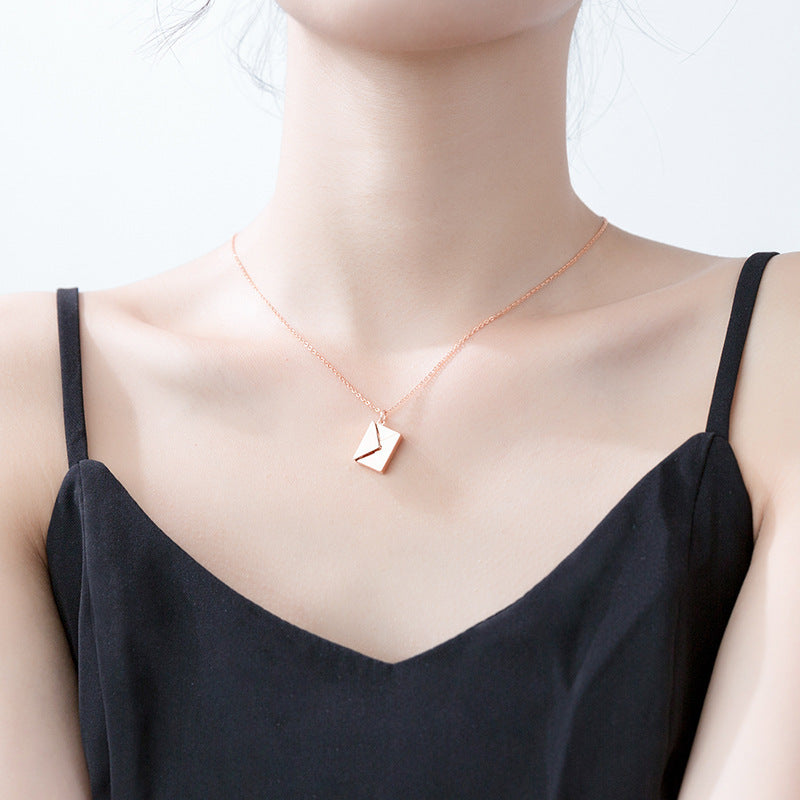 Love Letter Pendant: Stylish Gift for Her!