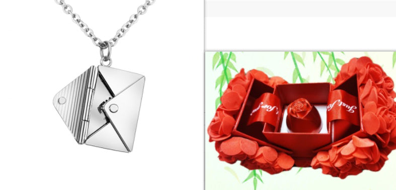 Love Letter Pendant: Stylish Gift for Her!