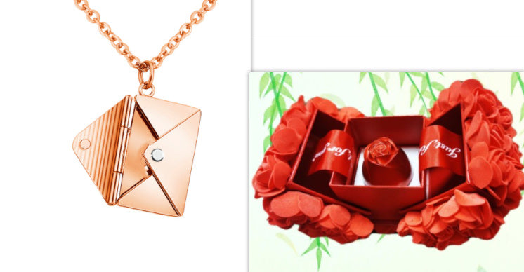 Love Letter Pendant: Stylish Gift for Her!